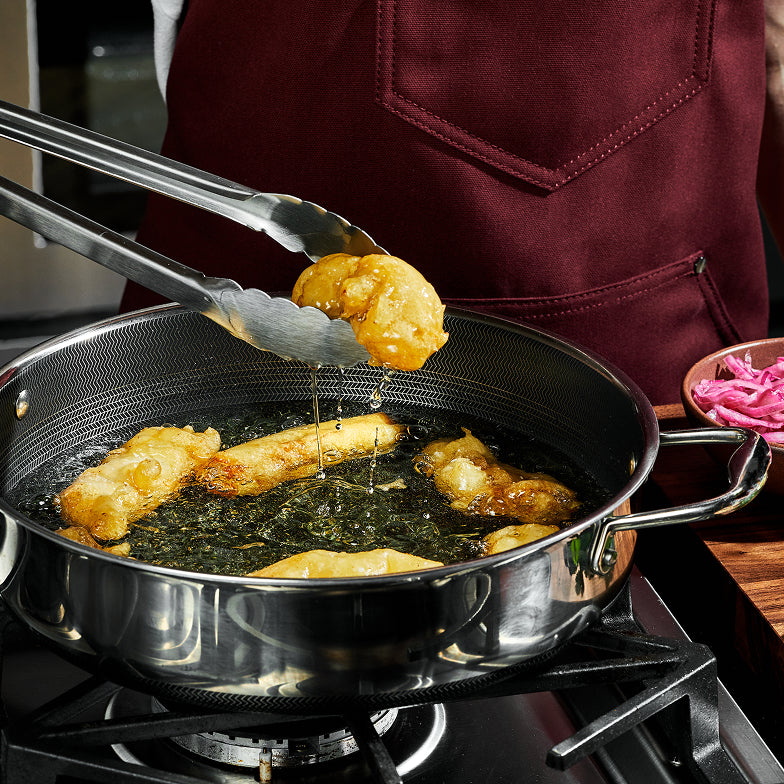 Hybrid Deep Sauté Pan with Lid, 3.3-Qt - Image 2