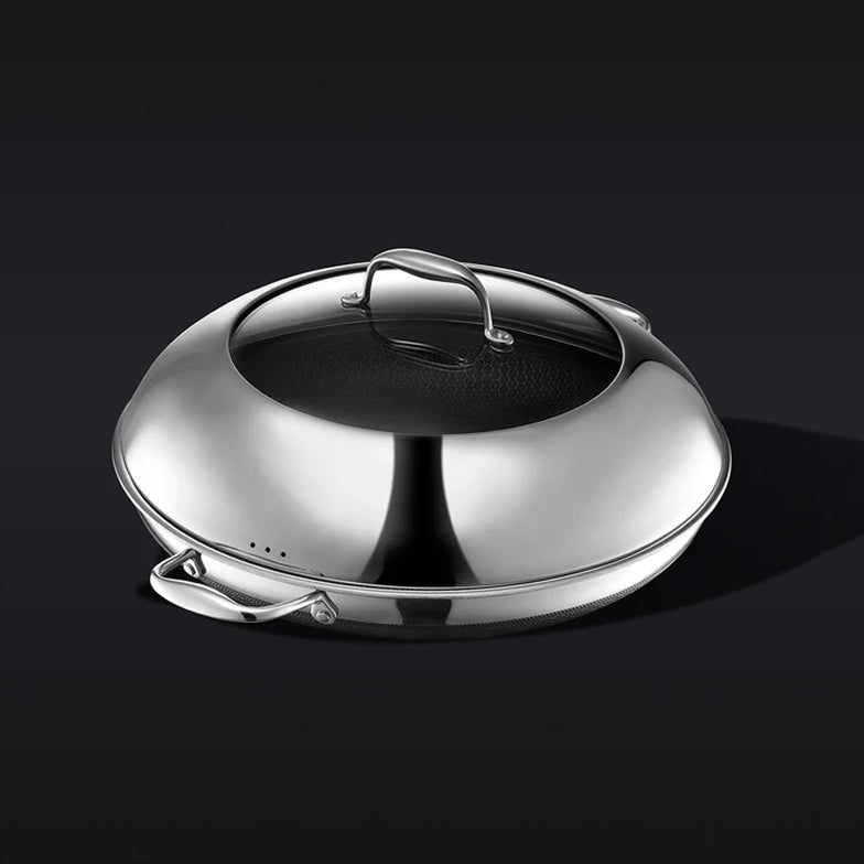 Hybrid Fry Pan with Lid, 14" - Image 4