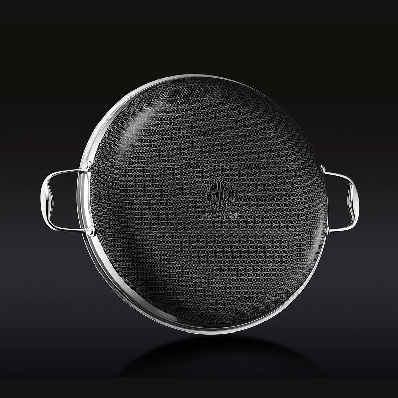 Hybrid Fry Pan with Lid, 14" - Image 6