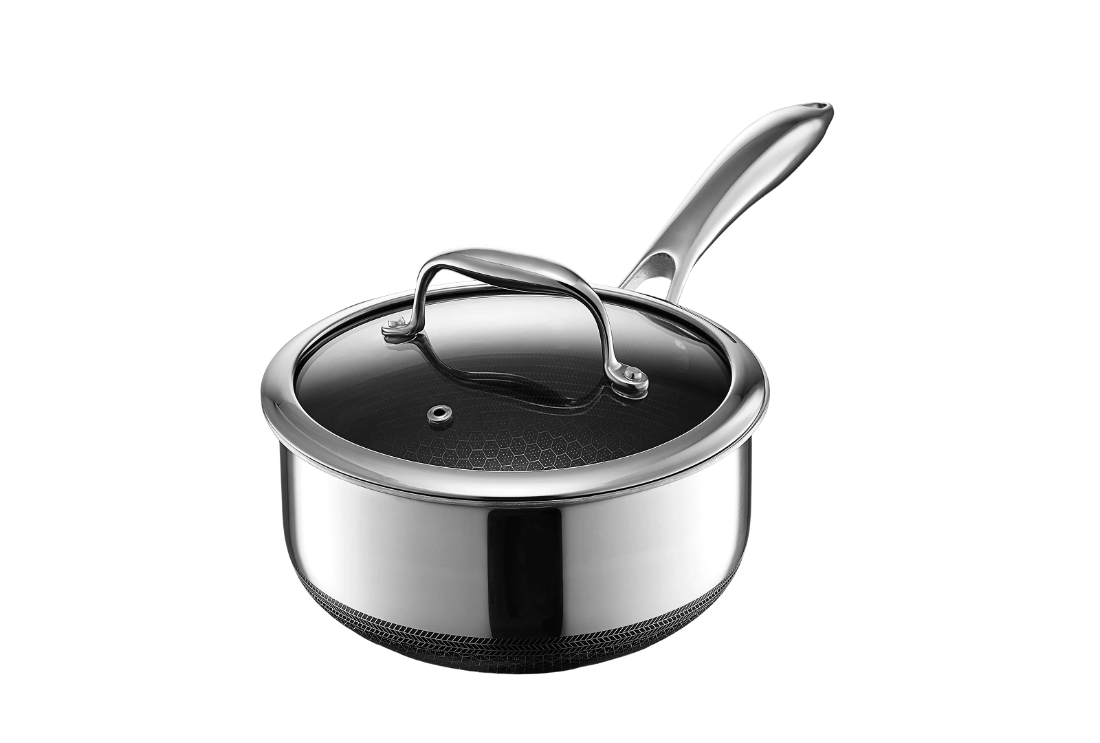 Hybrid Saucepan With Lid, 2-Qt