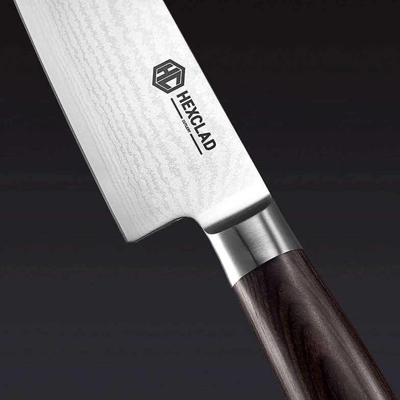 Damascus Steel Knife Set, 7-pc (Espresso) - Image 4
